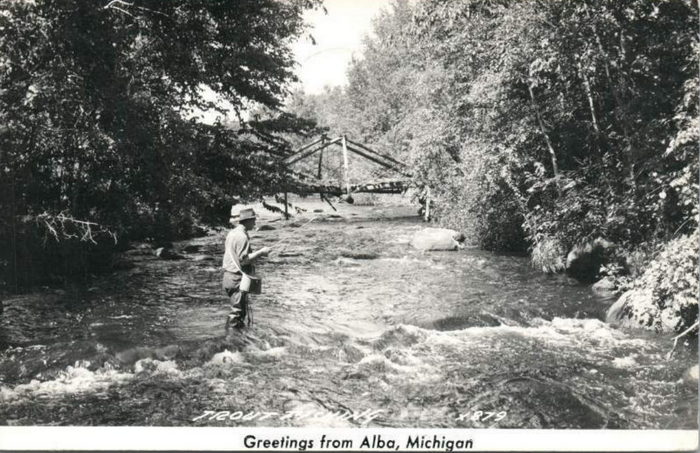 Alba - Old Post Card Photo (newer photo)